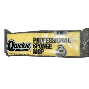 Vtg Quickie Professional Sponge Mop Refill #026/027/0272 New Genuine Cellulose